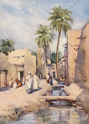 Eine Dorfstraße, Biskra