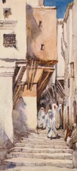 Eine alte Straße, Algier