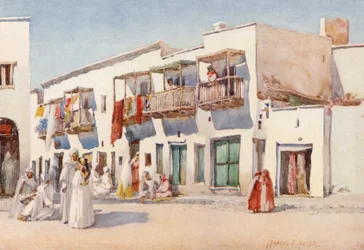 Straße der tanzenden Mädchen, Biskra