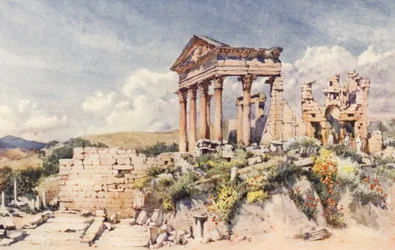 Tempel der Celestis, Dougga