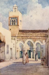 Die Moschee der drei Türen, Kairouan