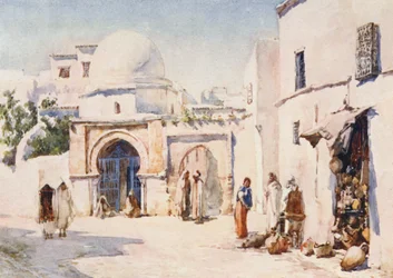 Die Zaouia der Rue Tourbet el Bey, Tunis