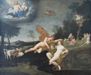 Jupiter sendet Merkur zu Apollo