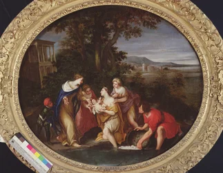 Moses aus dem Wasser gerettet