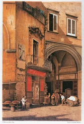 Italien, Neapel, Sedile di Porto Straße