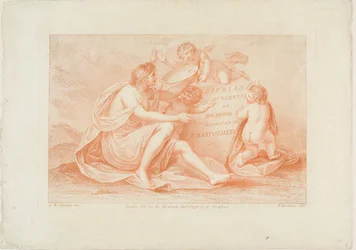 Frontispiz aus Ciprianis "Rudiments of Drawing"