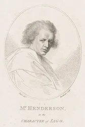 John Henderson in der Rolle des Iago aus Shakespeares Othello, 1786