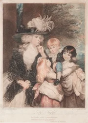 Lady Smith und ihre Kinder, 1789