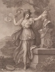 Mrs. Abington als Thalia, 20. August 1783