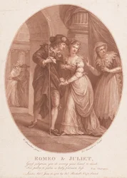 Romeo und Julia auf dem Maskenball, Shakespeare, Romeo und Julia, Akt 1, Szene 5