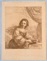 Sophonisba mit einer Schale