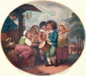 Der Jahrmarkt, um 1870, 1903