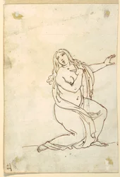 Lucretia oder Tarquinia ersticht sich selbst