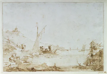 Eine Küstenszene, ca. 1770-80