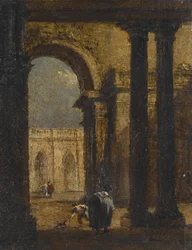 Capriccio: Ein Palasthof