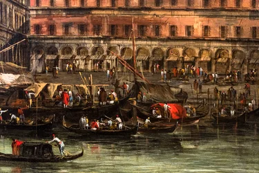 Rialtobrücke (Detail), nach 1754