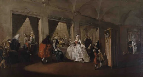 Der Salon der Nonnen in San Zaccaria