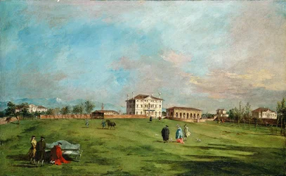 Die Villa Loredan, Paese, frühe 1780er Jahre