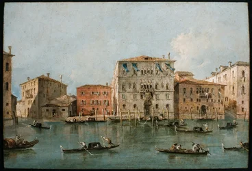 Ansicht des Palazzo Loredan