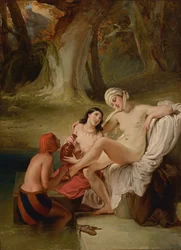Bathseba beim Bade