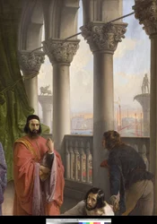 Das letzte Treffen zwischen Jacopo Foscari und seiner Familie vor dem Exil