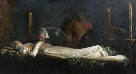 Michelangelo am Sterbebett von Vittoria Colonna