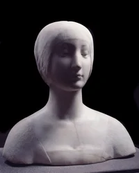 Büste einer jungen Frau namens Beatrice d