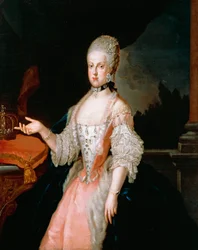 Porträt von Maria Carolina von Österreich