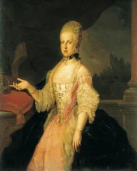 Porträt von Marie Caroline von Österreich