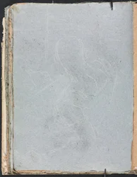 Verona Skizzenbuch: Figurenstudie (Seite 72)