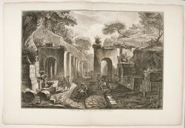 Veduta della Porta dell