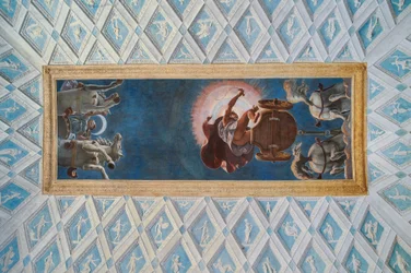 Kammer der Sonne und des Mondes (Camera del Sole e della Luna): die von Diana und Apollo gelenkten Wagen der Sonne und des Mondes