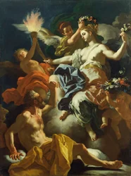 Aurora verabschiedet sich von Tithonus