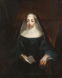 Porträt einer Nonne des Ordens der Heiligen Verkündigung