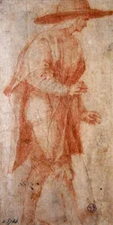 Bauer mit Hut