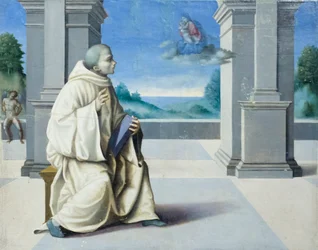 Vision des heiligen Bernhard von Clairvaux