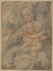 Die Heirat der heiligen Katharina
