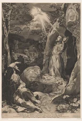 Der heilige Franziskus empfängt die Stigmata