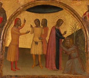 Heiliger Johannes der Evangelist mit Acteus und Eugenius