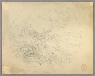 Skizze von Figuren in einem Kreis