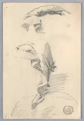 Studie der Draperie