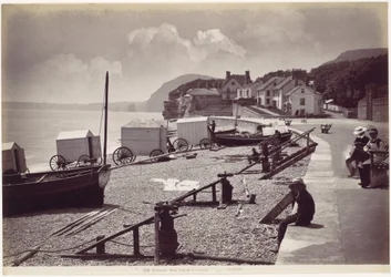 Sidmouth, westliches Ende der Esplanade