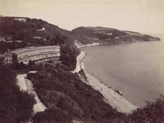 Torquay, Hesketh Crescent und Meadfoot, 1870er Jahre
