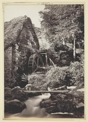 Ohne Titel [Wassermühle], 1860-94