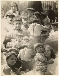 Fotomontage von Kindern