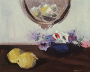 Anemonen und Zitronen