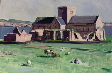 Iona-Abtei von Nordwesten