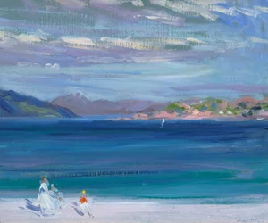 Das Ende von Mull, von Iona aus gesehen