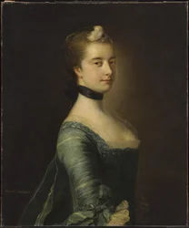 Miss Walpole, später die Hon. Mrs. Keppel (eines von einem Paar)