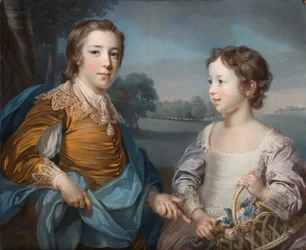 Porträt von Joseph (1741-1786) und seinem Bruder John Gulston (1750-1764)